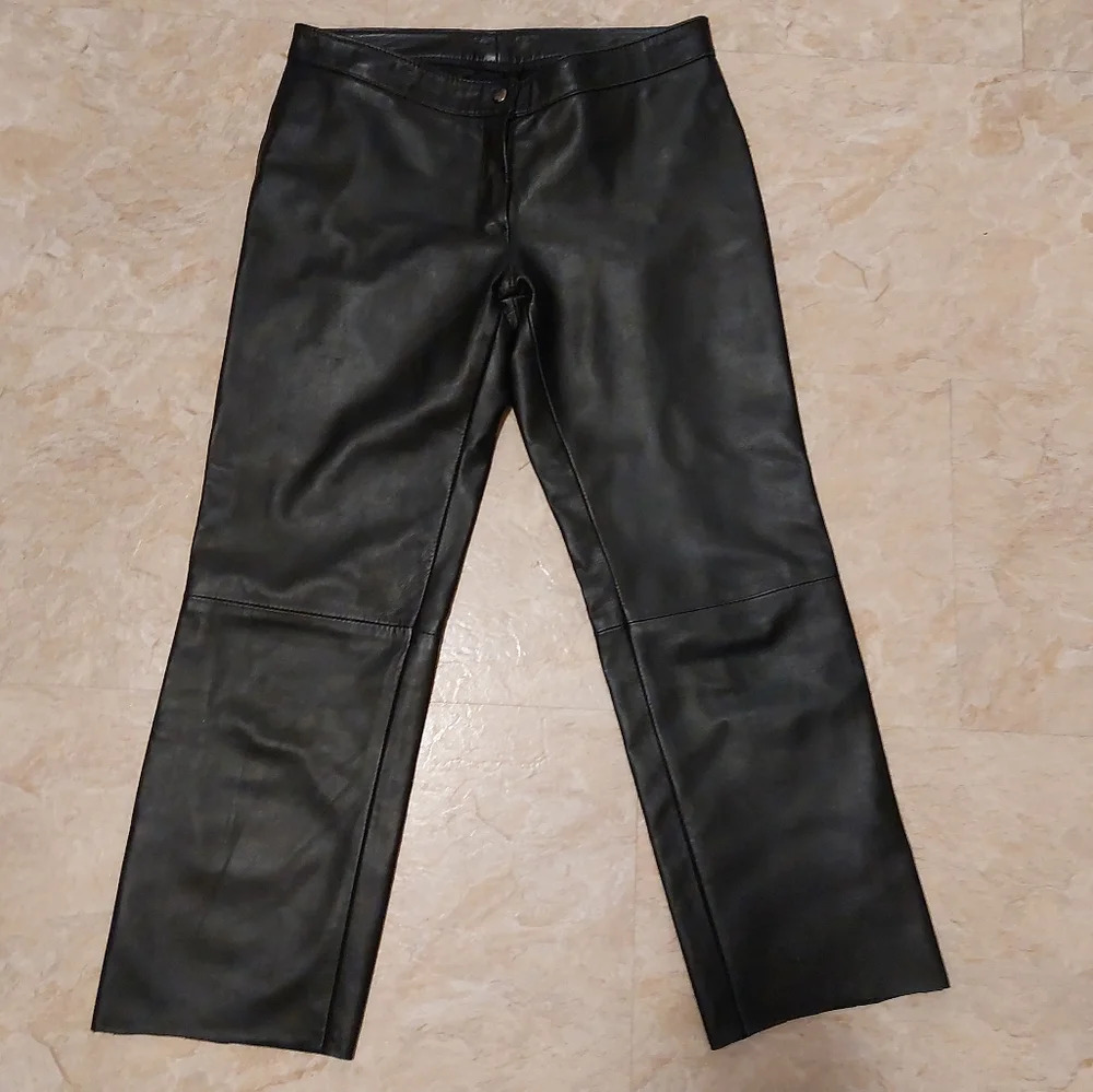 Dimitri leather  pants size 10